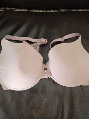 Danskin Soft Blush Molded T-Shirt Bra with Lace Trim